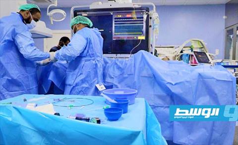 «وحدة القسطرة القلبية» بمستشفى «طرابلس الجامعي» تجري 70 عملية خلال أسبوعين