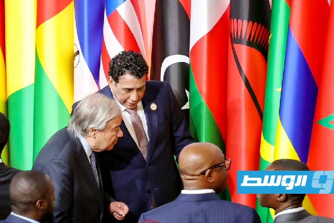 Menfi attends the opening of the Africa-France Summit