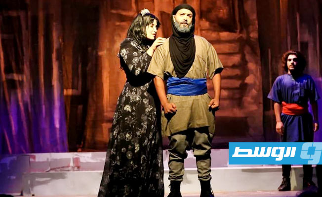 فعاليات الدورة الأولى من مهرجان «بنغازي للفنون المسرحية» (أرشيفية: الإنترنت)