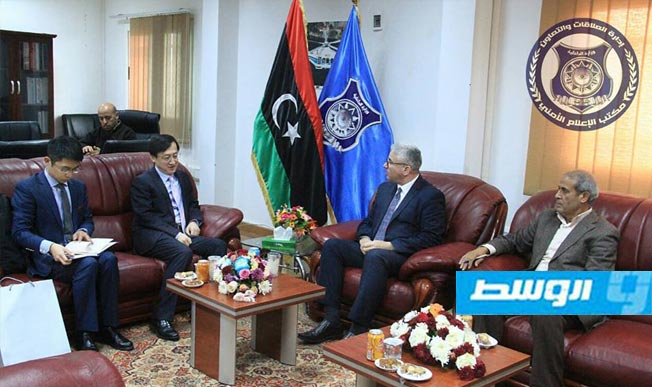 باشاغا يؤكد رغبة ليبيا في التعاون الأمني مع الصين