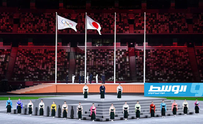 جانب من حفل ختام «أولمبياد طوكيو». (إنترنت)