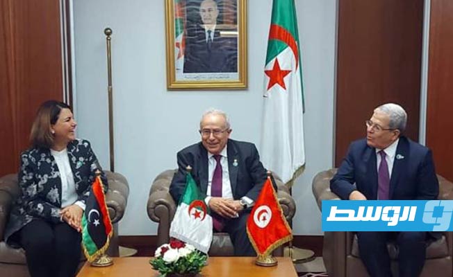 نص البيان الختامي لجلسة مشاورات وزراء خارجية ليبيا والجزائر وتونس