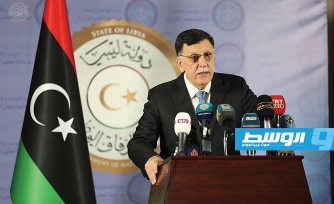 السراج يدعو إلى دعم دولي لإعادة بناء ليبيا كدولة ديمقراطية بنظام انتخابي شامل