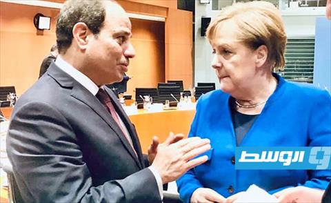 الرئاسة المصرية: ألمانيا ترحب بإعلان القاهرة وتراه امتدادا لمسار مؤتمر برلين