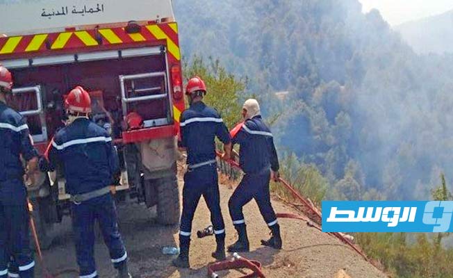 ارتفاع حصيلة ضحايا الحرائق بالجزائر إلى 34 قتيلا