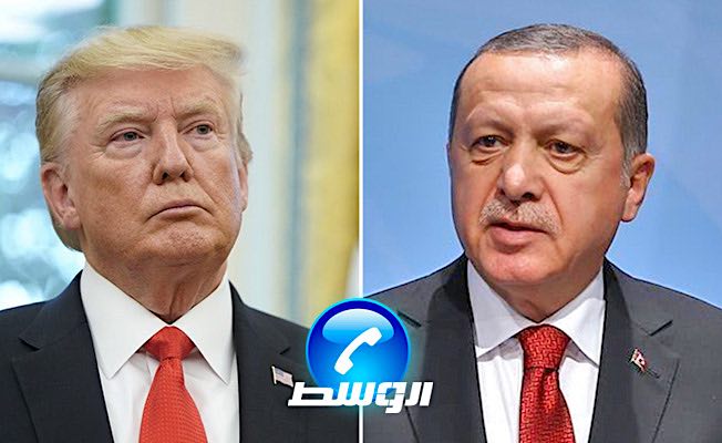 إردوغان وترامب يبحثان تطورات الأزمة الليبية هاتفيا