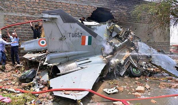 مقتل طيار في تصادم مقاتلتين حربيتين في الهند