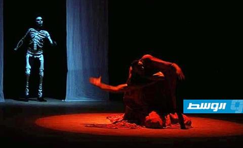 مشاركة المسرح الوطني بنغازي بمهرجان البحر المتوسط للمسرح في تونس (فيسبوك)