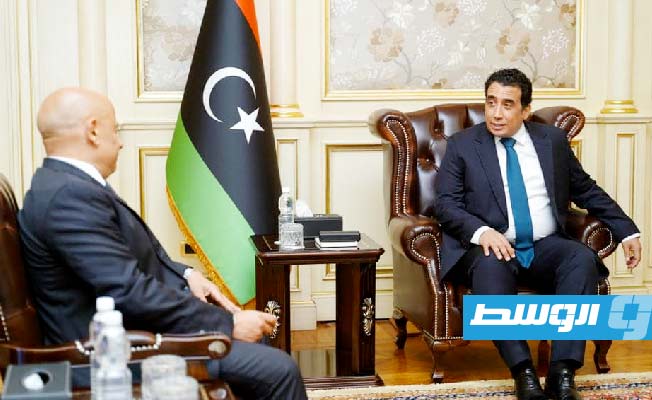 Egyptian President El-Sisi invites Menfi to participate in summit for Sudan's neighboring countries