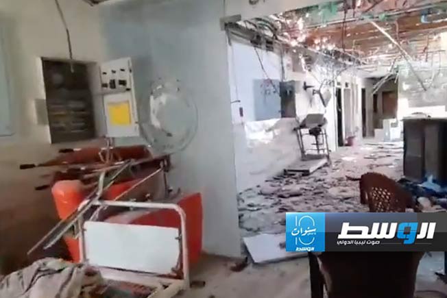 الهلال الأحمر الفلسطيني يوثق الدمار الهائل داخل مستشفى الأمل في خان يونس