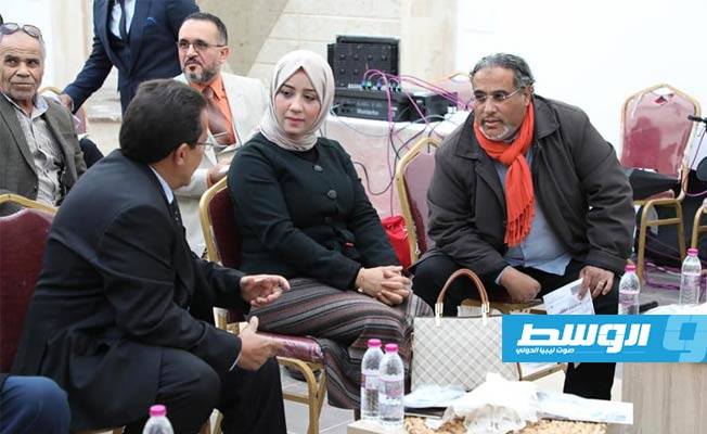 من افتتاح بيت المدينة الثقافي «حوش الكيخيا». (بلدية بنغازي)