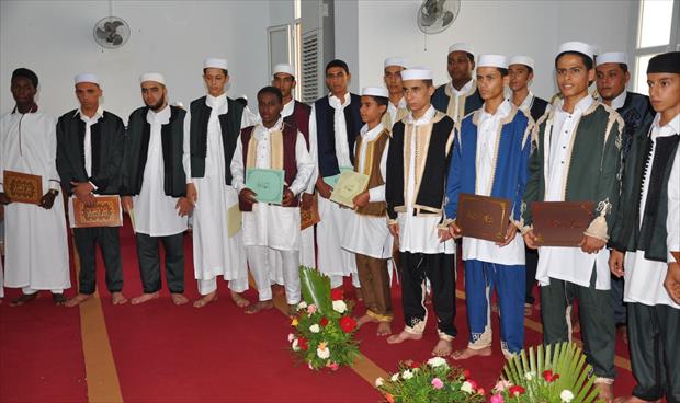 الزاوية الأسمرية تكرم أكثر من 100 طالب وطالبة ختموا القرآن الكريم