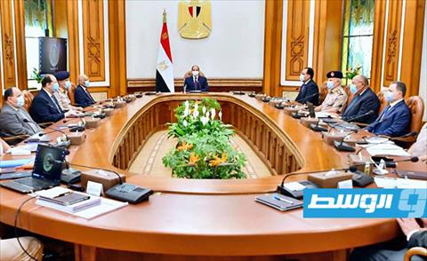 مجلس الدفاع الوطني المصري يناقش تطورات الوضع في ليبيا