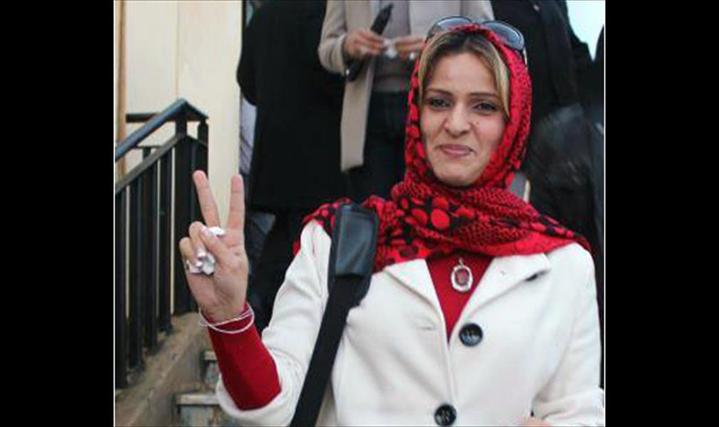 الناشطة الراحلة حنان البرعصي. (أرشيفية: الإنترنت)