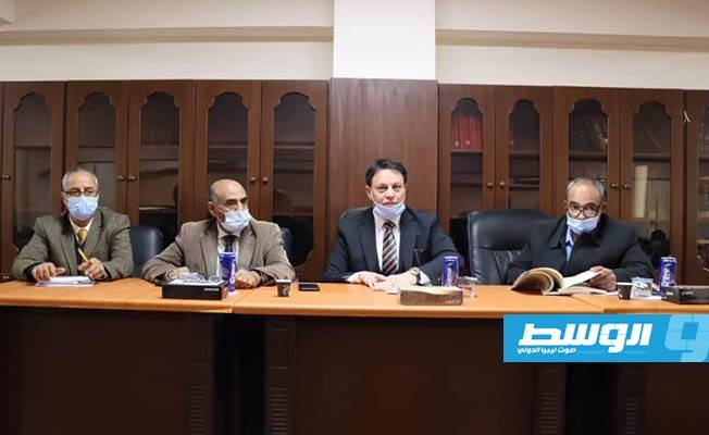 الدورة التدريبية للقضاة الجدد بالمحاكم الابتدائية في طرابلس. (وزارة العدل)