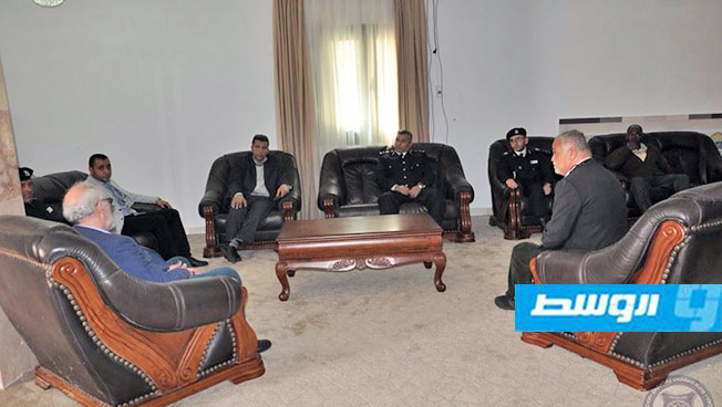 رئيس الشرطة السياحية وحماية الآثار يتفقد فروع ومكاتب الجهاز في طرابلس