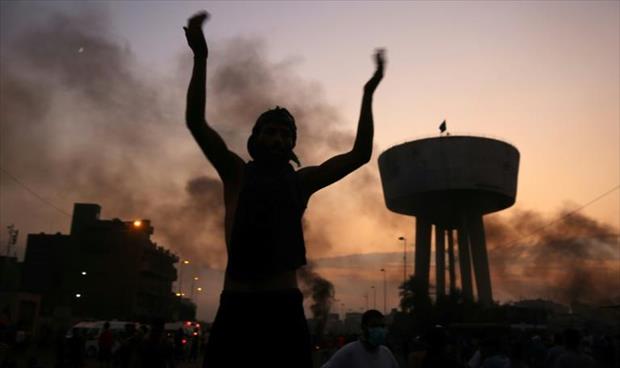 قوات الأمن العراقية تطلق النار على عشرات المتظاهرين في بغداد