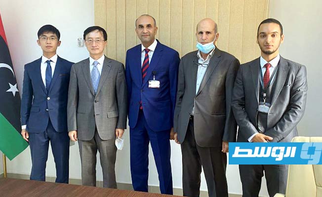 Chinese Chargé d'Affairs discusses return of companies and embassy to Libya