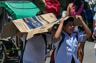 الحر الشديد يعطل مئات المدارس في الفلبين