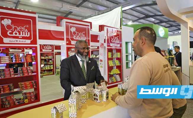 خلال معرض ليبيا للغذاء.. وزارة الاقتصاد تتعهد تسهيل تسجيل العلامات التجارية