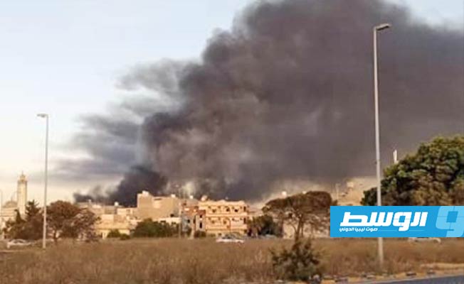 بلدية مصراتة: انفجار مخلفات حربية بالكلية الجوية في مصراتة