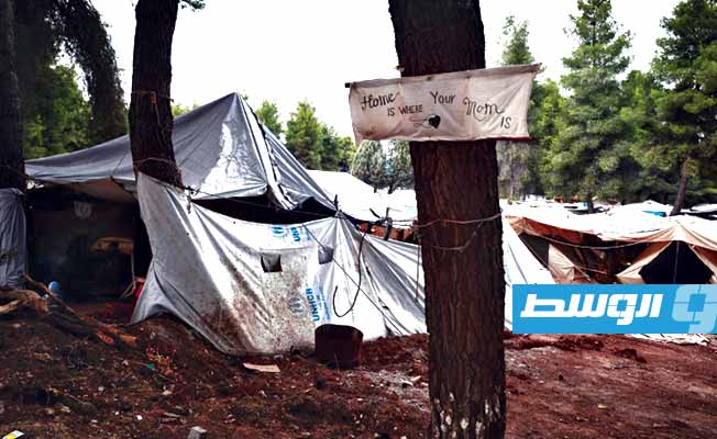 اليونان: اندلاع أعمال عنف عقب وفاة امرأة عراقية بمخيم للمهاجرين