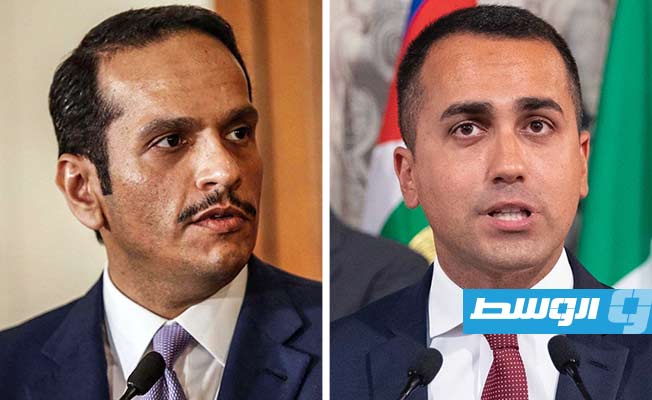ليبيا محور لقاء ثنائي بين وزيري خارجية إيطاليا وقطر