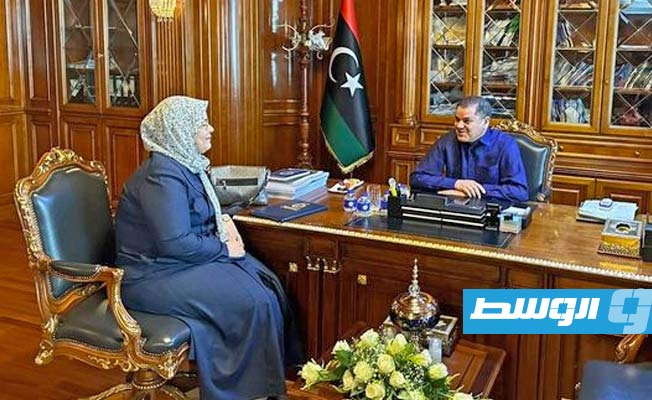 وزيرة العدل تطلع الدبيبة على الإجراءات المتخذة لتفعيل معهد القضاء