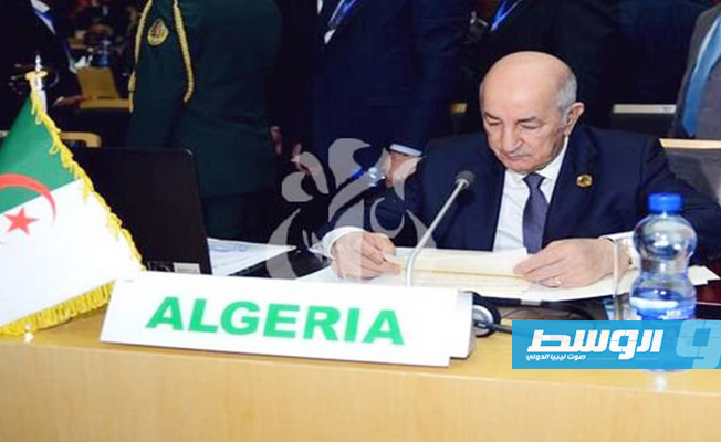 رئيس الجزائر: الشعب الليبي لا يستحق الويلات التي يكابدها اليوم