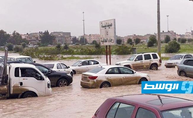 «أمن بنغازي» تدعو الأهالي إلى البقاء بمنازلهم بسبب موجة الطقس السيئ