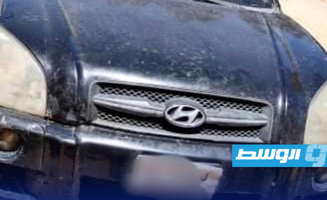 إحدى السيارات المضبوطة من قبل البحث الجنائي بالقره بوللي. (وزارة الداخلية)