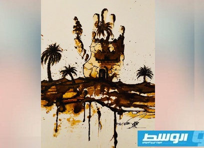 الفنانة ريم المنير تبرز الحركات التعبيرية (بوابة الوسط)