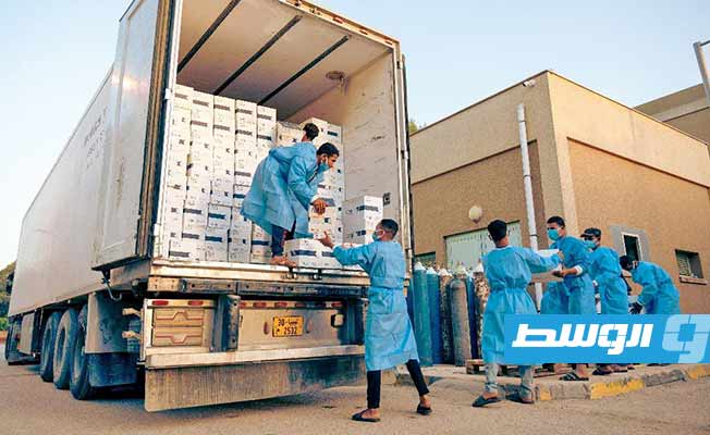حكومة حماد: إمداد مستشفى المرج بـ6 شاحنات مواد ومعدات طبية