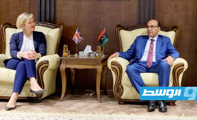 السفيرة البريطانية تبحث فرص التعاون مع الشركات الليبية في 3 مجالات