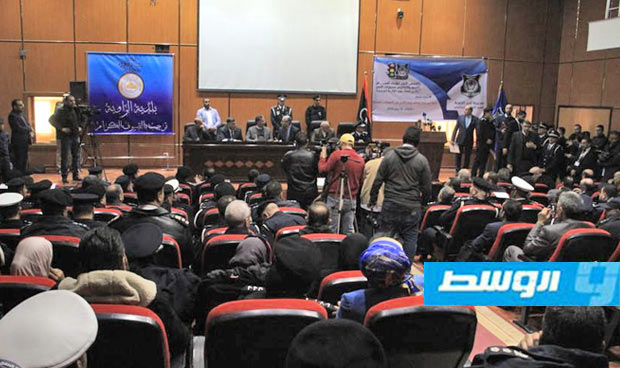 باشاغا يحضر الملتقى الأول لرؤساء أقسام المرور على مستوى ليبيا بالزاوية
