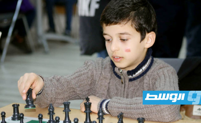 بطولة ليبيا للشطرنج بمصراتة. (فيسبوك)