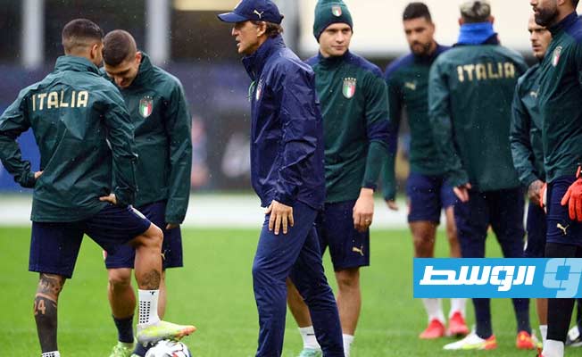 مانشيني يأمل بتمديد سجل إيطاليا الخالي من الهزائم إلى ما بعد مونديال قطر