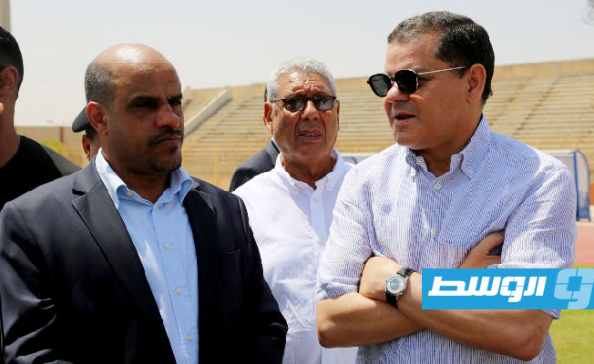 «قناة الوسط»: اجتماع لرئيس الحكومة ووزير الرياضة مع رؤساء الأندية الليبية