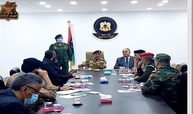 4 محاور في اجتماع الغرفة الأمنية لمنطقة بنغازي الكبرى