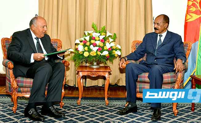 رسالة من السيسي إلى رئيس إريتريا بشأن أمن البحر الأحمر