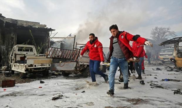المرصد السوري: مقتل 23 مدنيا بينهم 13 طفلا في قصف روسي