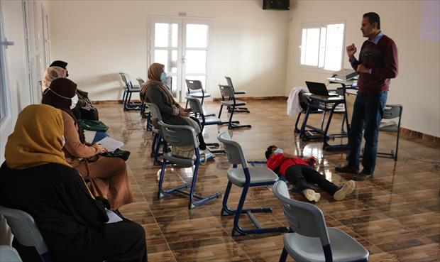 دورات تدريبية للمشرفين الصحيين والمسعفين بالمؤسسات التعليمية في بنغازي