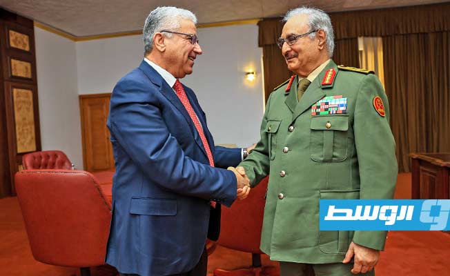 حفتر يجتمع مع باشاغا في بنغازي