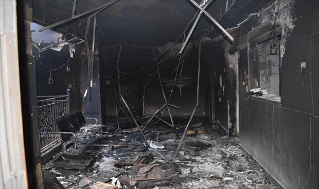 ضبط مشتبهين بحرق مكتب هيئة الثقافة في سرت