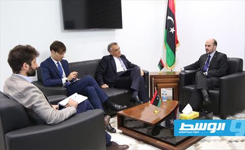 عماري يبحث مع السفير الإيطالي المستجدات السياسية والعسكرية في ليبيا