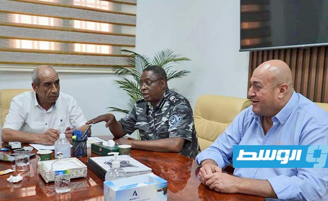 اجتماع مسؤولي وزارة الداخلية لمناقشة خطة تأمين طرابلس، الأحد 28 أغسطس 2022. (وزارة الداخلية)