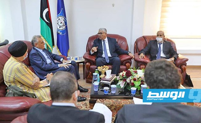 باشاغا يناقش مع سفير إيطاليا تعزيز العلاقات الثنائية بين طرابلس وروما