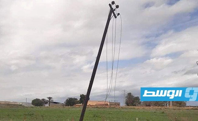 سرقة أسلاك كهرباء بطول 1500 متر في طرابلس