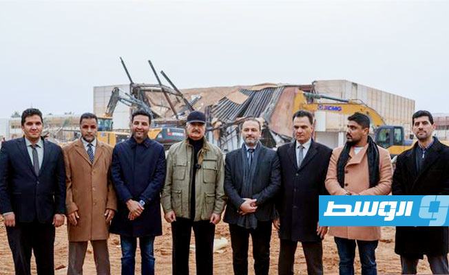 Haftar inspects reconstruction of Benghazi University