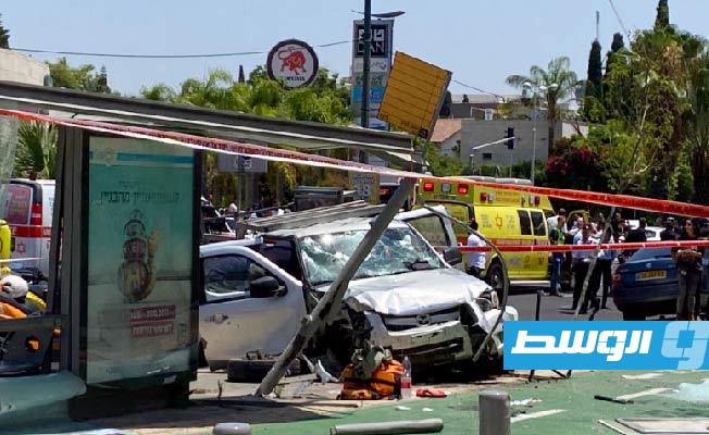 إصابة 6 إسرائيليين خلال عملية دهس وإطلاق نار في تل أبيب